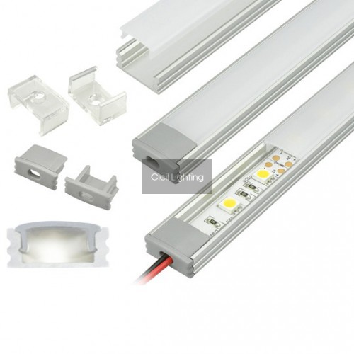 Aluminium Profiel voor LED Strips 15mm/17mm